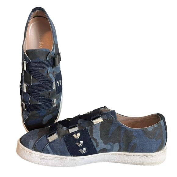 JACK ROGERS‎ WARNER Midnight Camo Canvas Sneakers Women’s Size 9 - Picture 1 of 9
